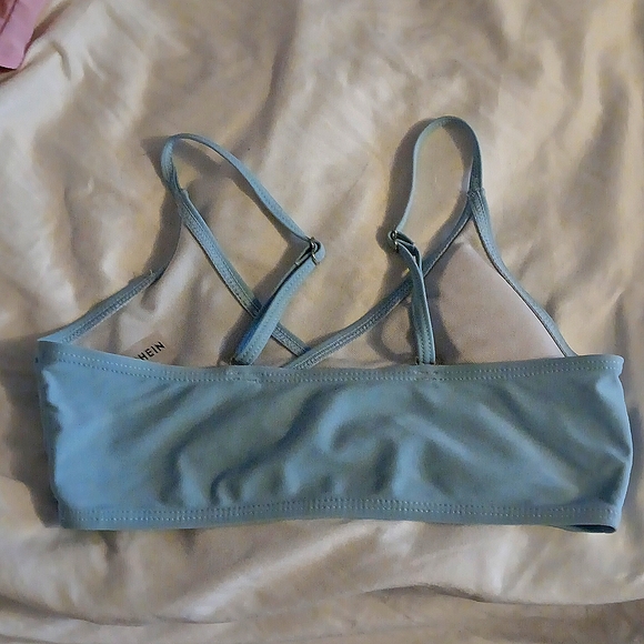 XXS Shein Pale Blue Bikini Top - Picture 2 of 3
